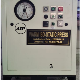 Warm Iso static press