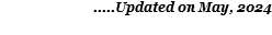 .....Updated on May, 2024