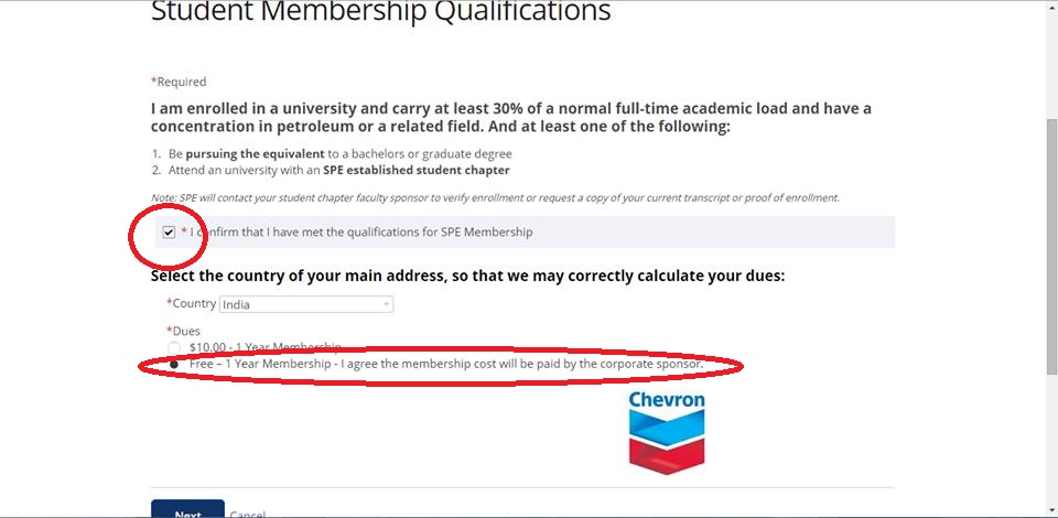 SPE Registration Form