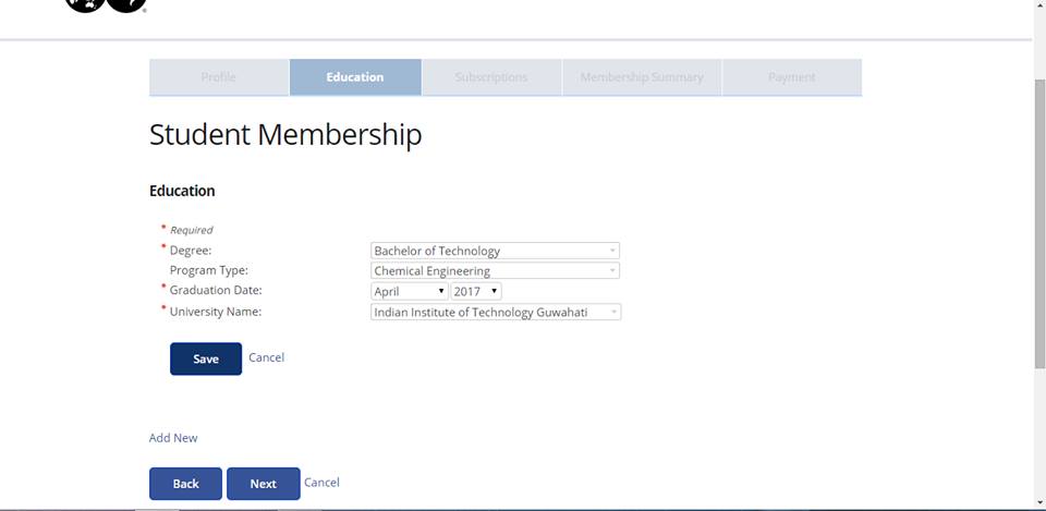 SPE Membership Application