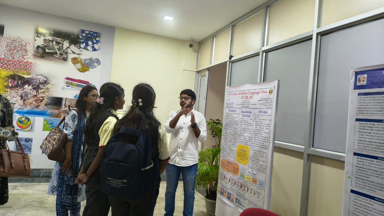 Poster Presentation at CLST on the Occasion of 33rd Foundation Day of IIT Guwahati