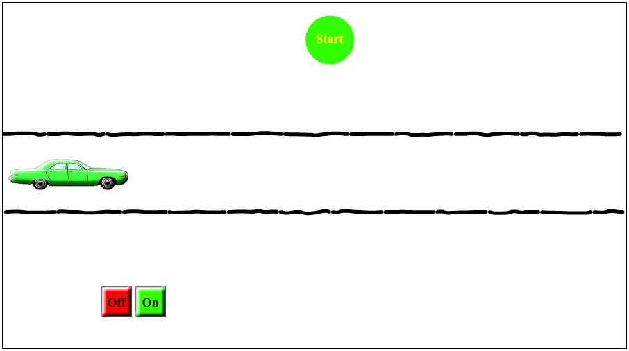 Screen of the Experiment