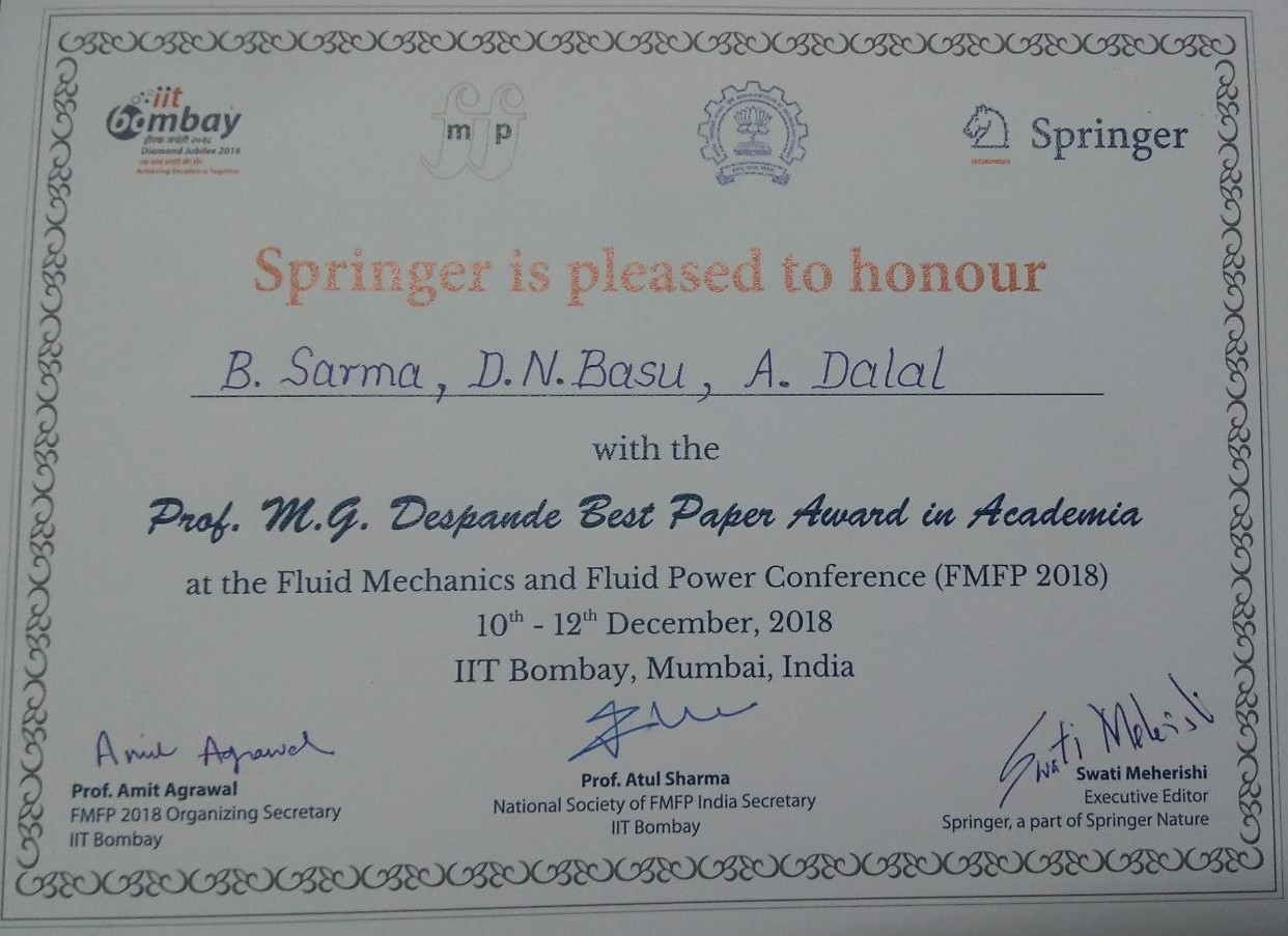 Best paper award