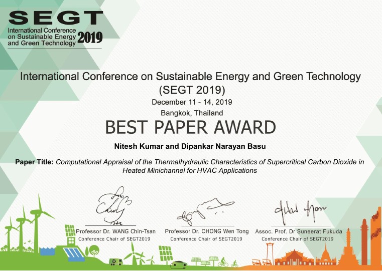 Best paper award