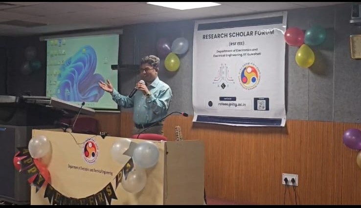 Anirban Sir performing a song