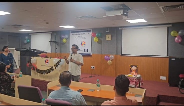 Sikdar Sir addressing the gathering