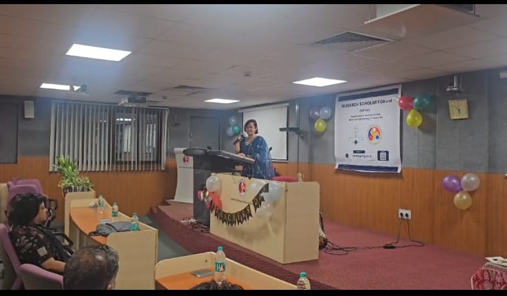 Welcome address by Sukanya