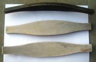 Molded leaf spring
