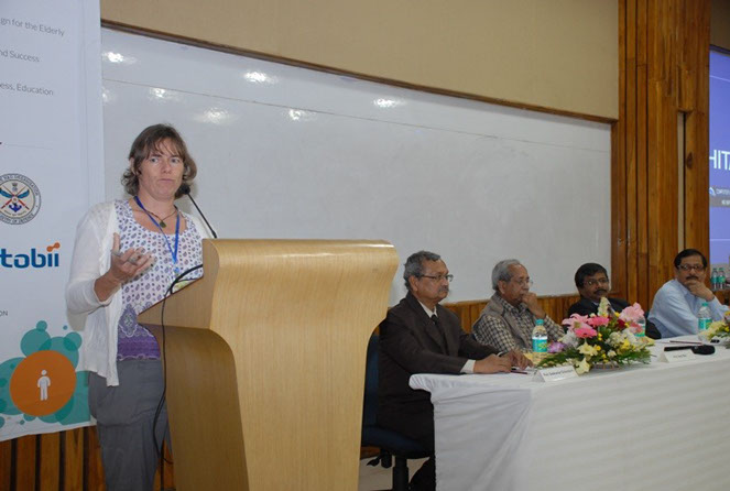 Margo Fraser, Vice-President, IEA addressing during valedictory session