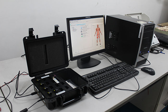 Wireless EMG IITG Ergonomics lab