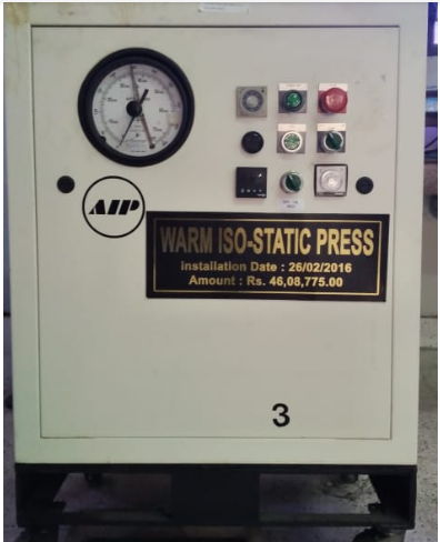Warm Iso static press