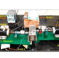 In-house developed power absorption gear test rig
