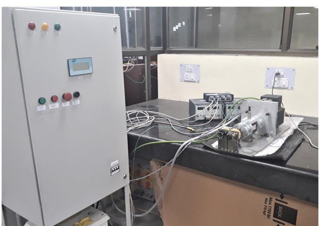 Bending fatigue test rig for polymer spur gears
