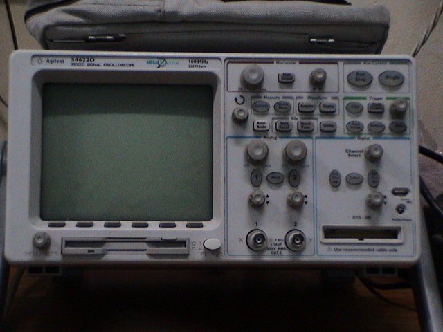 2 Analog and 16 digital 100-MHz mixed storage oscilloscope