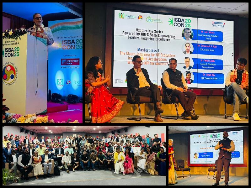 17th Indian STEPs & Business Incubators Association (ISBA) Conference concludes at IIT Guwahati