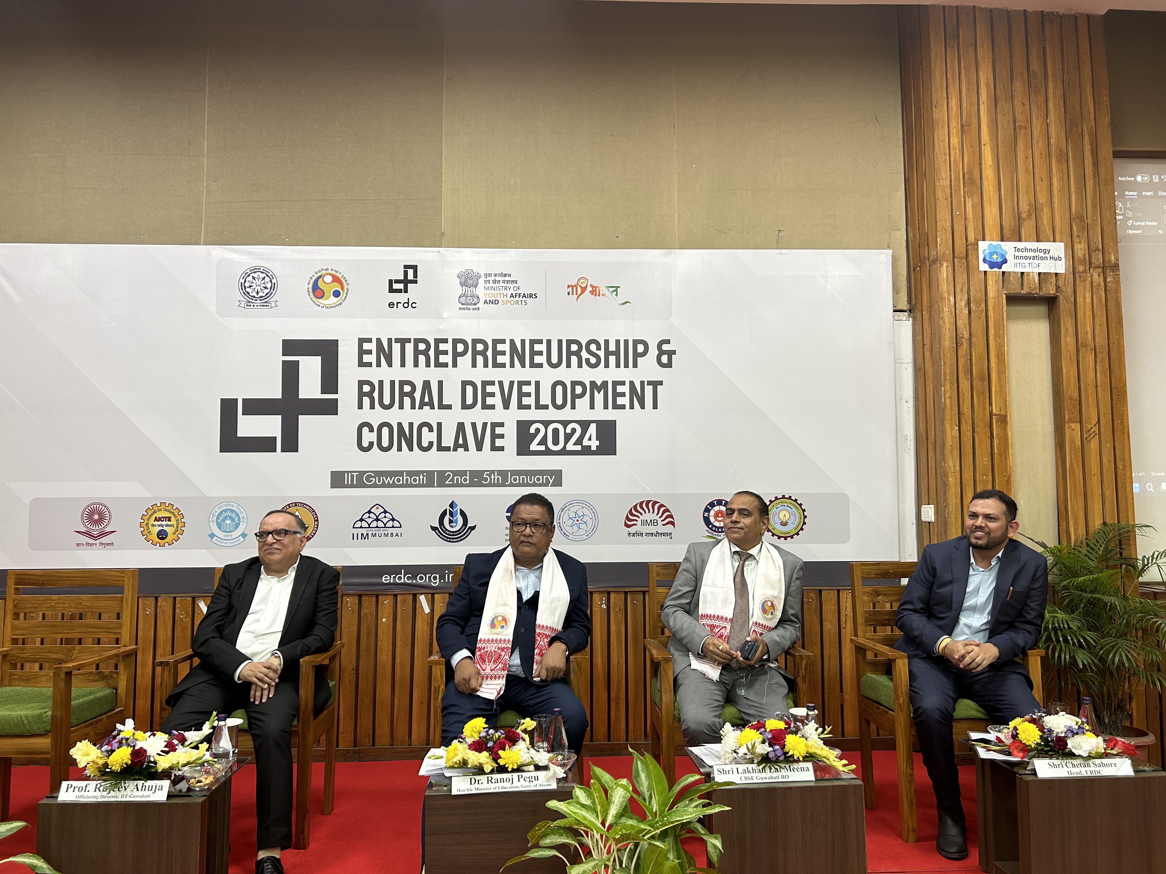 IIT Guwahati Hosts Entrepreneurship and Rural Development Conclave 2024