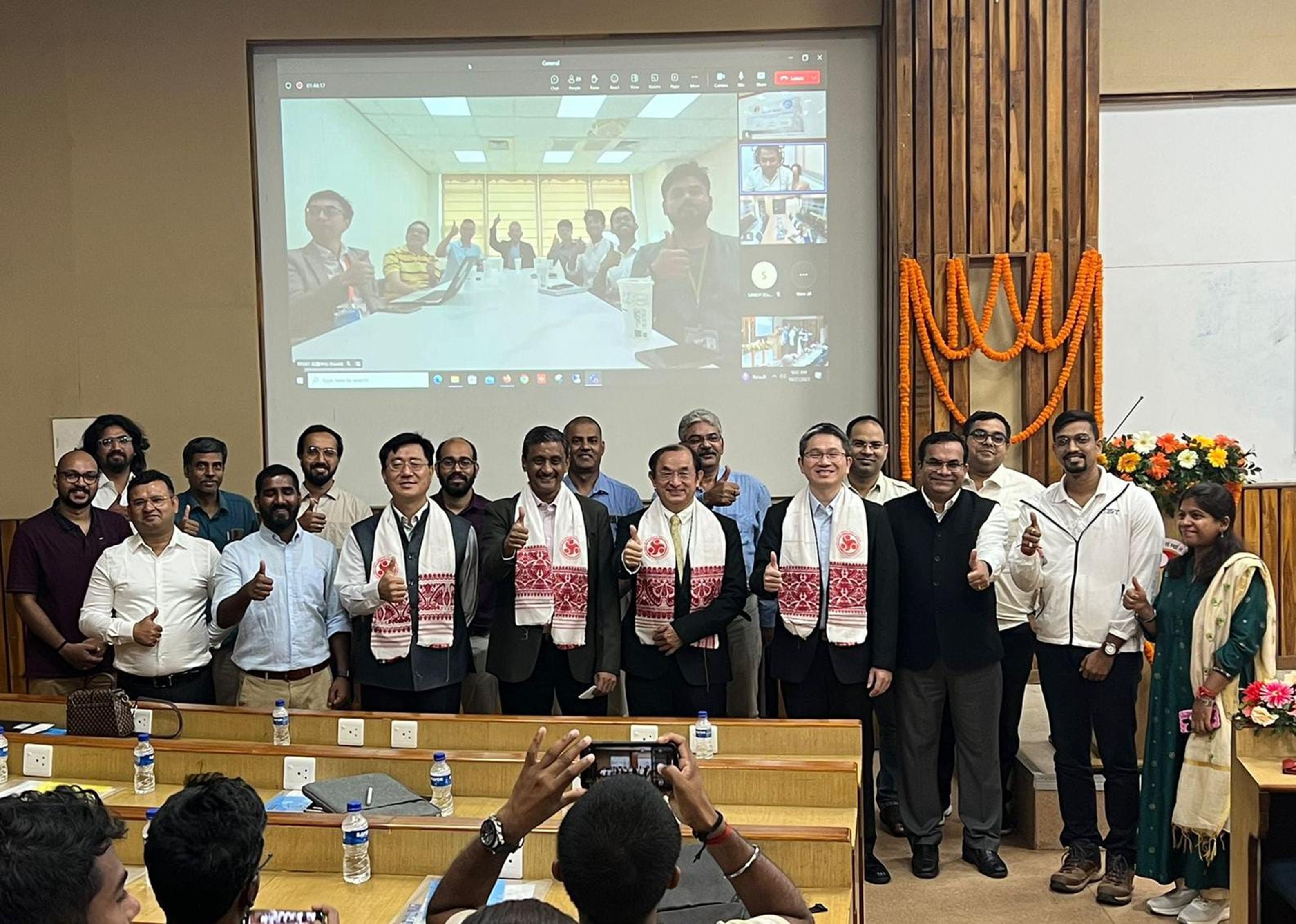 IIT Guwahati and National Taiwan University of Science & Technology, Taiwan, Launch Joint Research Center for Technological Advancements and Innovation